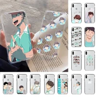 yndfcnb anime haikyuu oikawa phone case for iphone 11 12 pro xs max 8 7 6 6s plus x 5s se 2020 xr cover