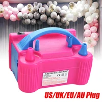 usukeuau plug electric balloon inflator pump double hole nozzle air compressor inflatable electric balloon pump air blower