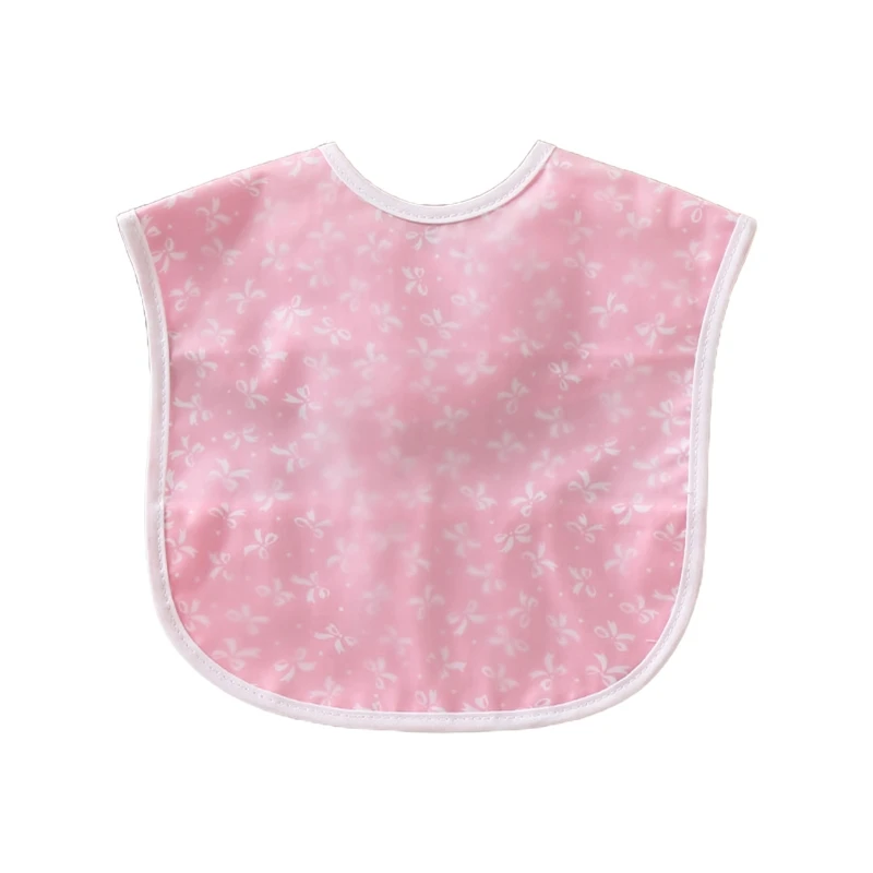 

Baby Infants Soft Cotton Saliva Towel Waterproof Printing Burp Cloth Feeding Bib