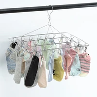bold drying racks multi clip stainless steel drying clothes socks rack childrens windproof sock clip sock rack hook clothes pin