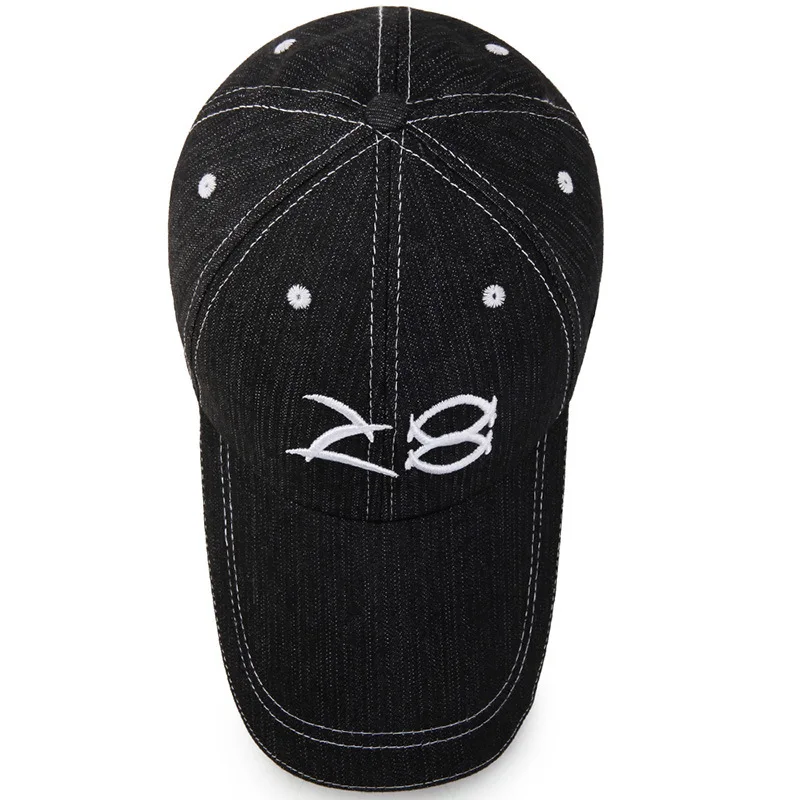 Новинка джинсовая бейсболка для мужчин и женщин Мужская Снэпбэк Кепка Женская