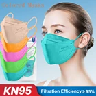 Черная защитная маска для лица ffp2 mascarillas kn95, Корея, mascarilla fpp2, homologada espaa ce, ffp2mask ffpp2