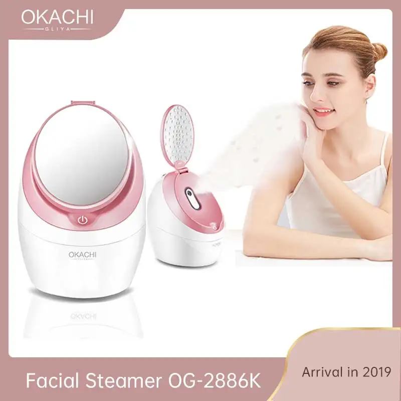 Нано Ионный Профессиональный светодиодный отпариватель для лица салона красоты персональная сауна спа