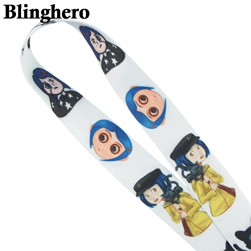 Шнурки для мобильного телефона CA646 Coraline крутой ремешок на шею держатель ID карты