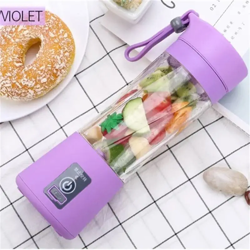 

4/6 Blades Portable Blender Personal Mixer for Smoothie Fruit Juice Milk Shakes Dropshipping