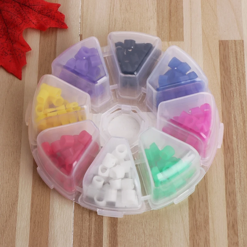 

160Pcs Instrument Code Rings Autoclavable Hygienist Silicone 8 Colors New