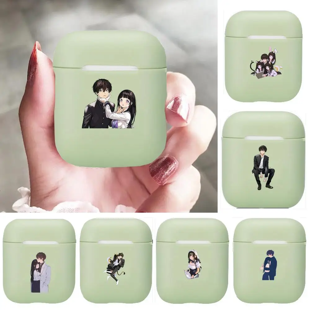 

TV OVA Hyouka Soft Silicone Cases For Apple Airpods 1/2 Protective Case Bluetooth Wireless Earphone Cover For Apple Air Pods