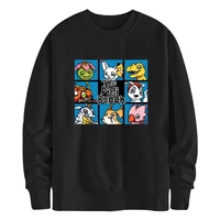 harajuku fleece digimon hoodies japan anime sweatshirts men brand clothing streetwear harajuku pullovers moletom masculino 2021