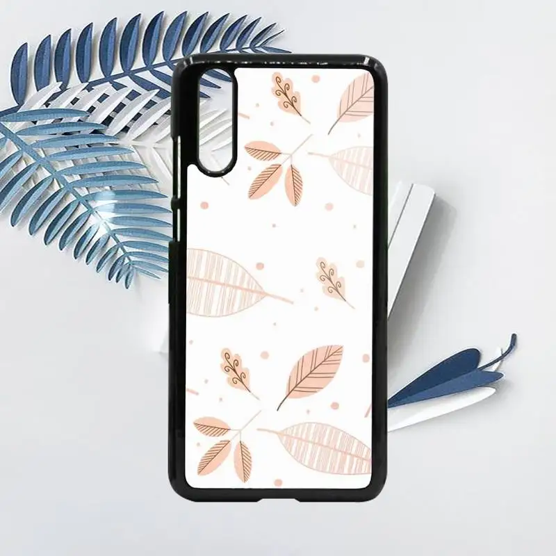 

Fashion Lavender Flower Matte Phone Case PC For Samsung galaxy S note 8 9 20 10 e lite2019 plus pro ultra