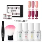 Набор голографических блесток для ногтей ROSALIND, для маникюра, без лампы