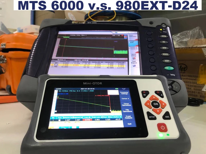 2022 100 км Мини Профессиональный отражатель для GPON EPON Live In-service Тестирование с OPM OLS VFL