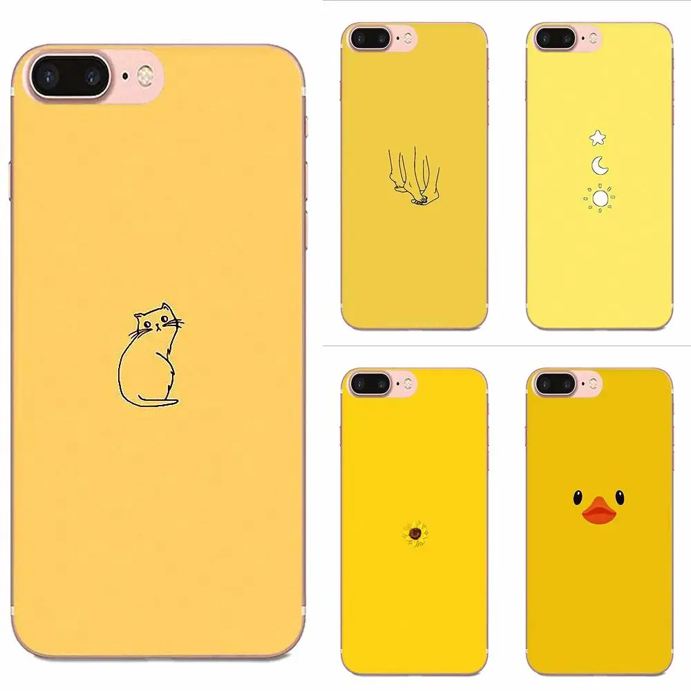 Желтый чехол из мягкого ТПУ с рисунком для LG G2 G3 G4 G5 G6 G7 K4 K7 K8 K10 K12 K40 мини стилус ThinQ