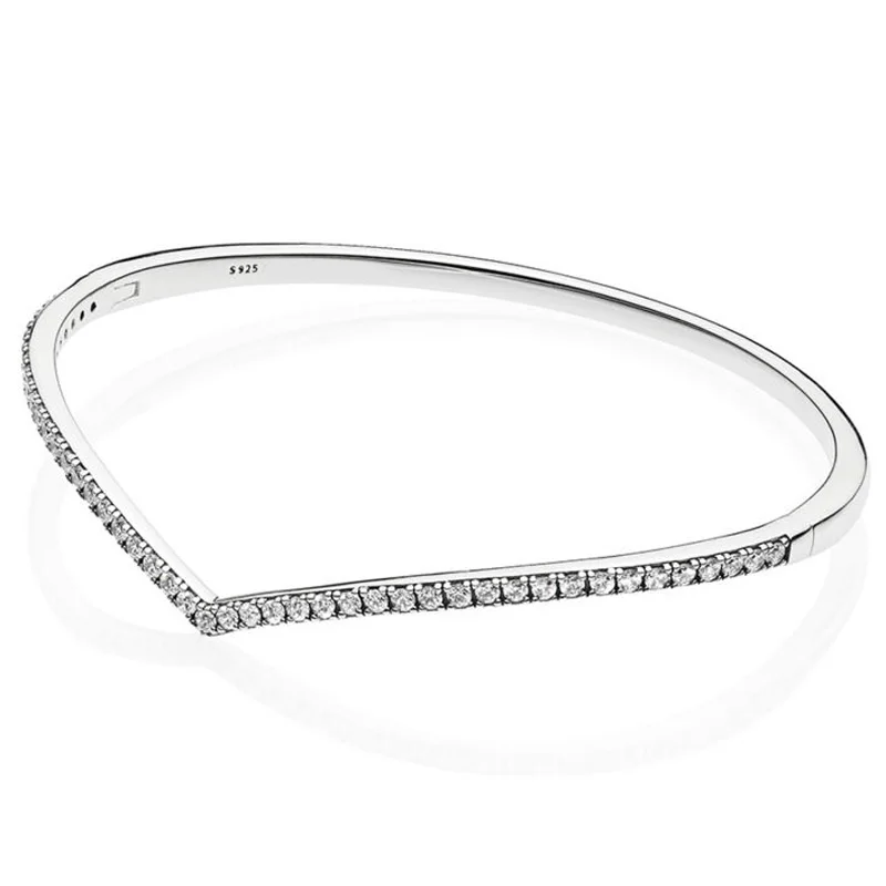 

Оригинальное мерцающее желание с хрустальным браслетом, подходящее для украшений Pandora Diy