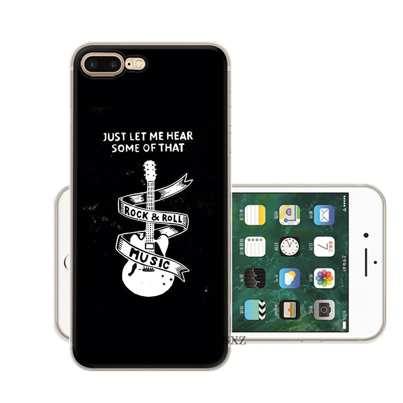 Чехол для мобильного телефона iPhone 11 Pro X XR XS Max 5 5S SE 6 6S 7 8 Plus Жесткий в стиле панк-рок