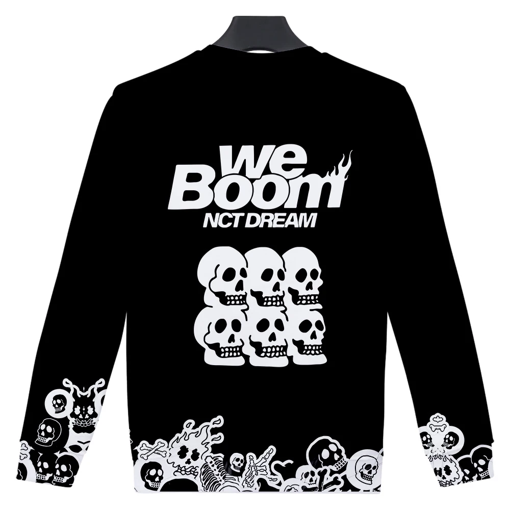 KPOP NCT DREAM 2019 новый альбом WE BOOM 3d принт круглый вырез Толстовка Мужская/женская