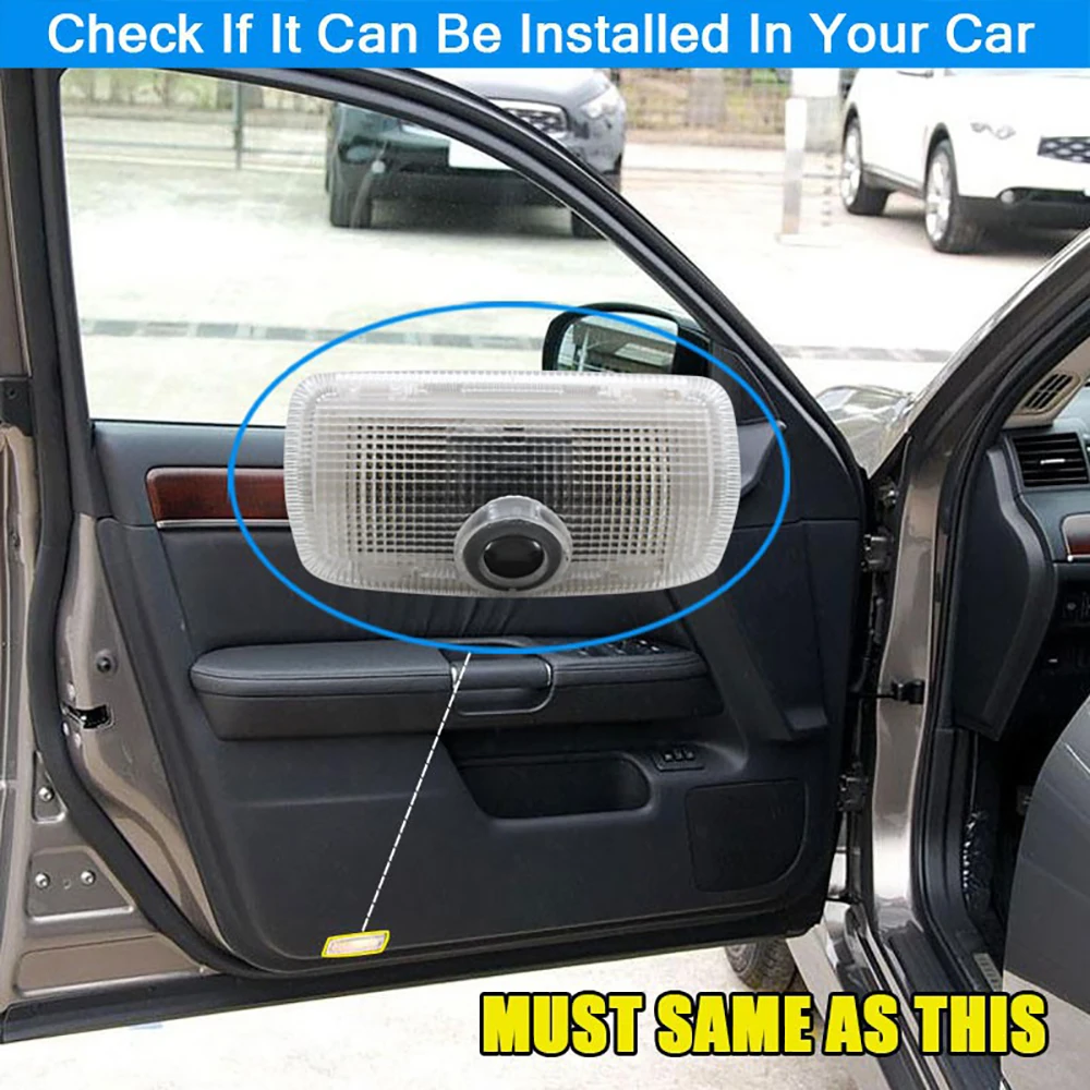 

2 Pcs For Infiniti FX EX M G Series Q40 Q50 Q60 Q70 QX50 QX60 QX70 Led Car Door Logo Light HD Laser Projection Ghost Shadow Lamp