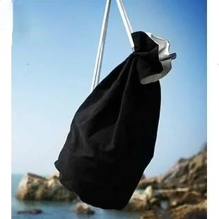 

Korean Style Simple Drawstring Backpack Basketball Bag Canvas Bucket Bag