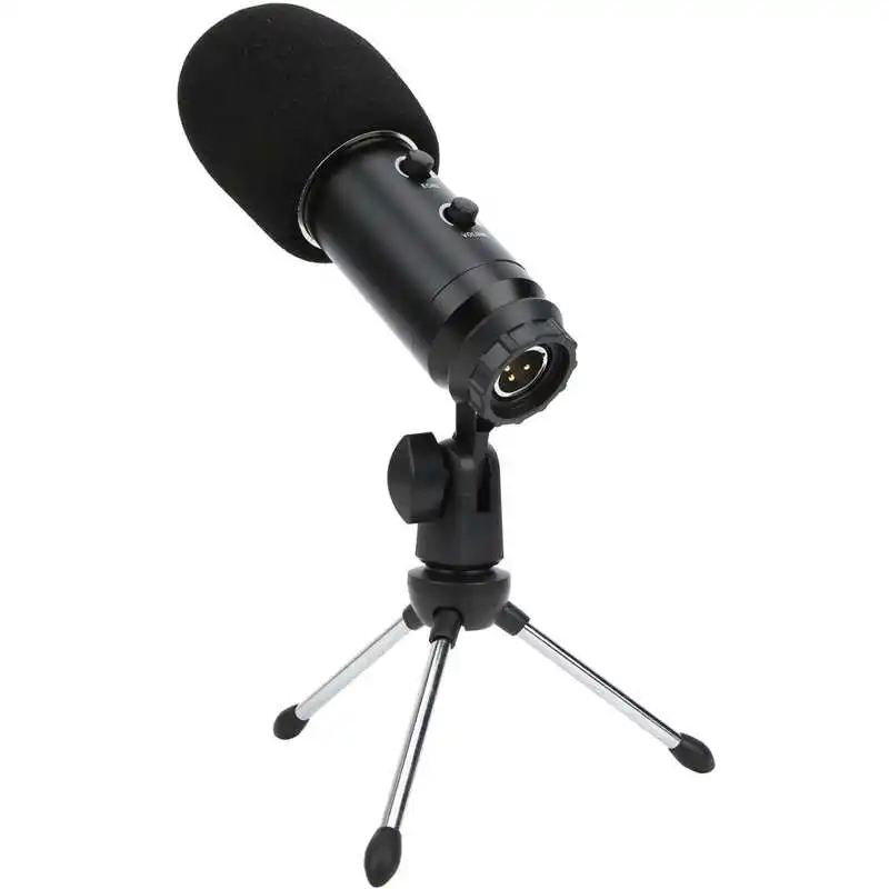 K8 микрофон 3-контактный Интерфейс конденсаторный микрофоны с ECHOVOL Управление USB 3 5