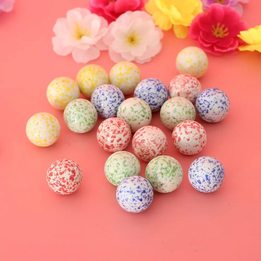 Набор из 20 Стекло шарики (25 мм) в крапинку стресс вихревой валуны и мраморов Run