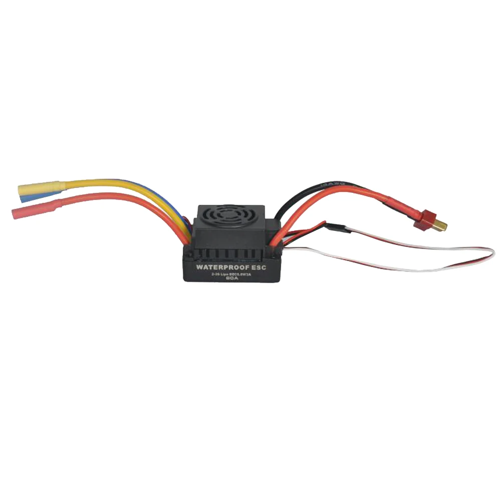 60A ESC бесщеточный электрический регулятор скорости для RC 1:10 автомобиль грузовик