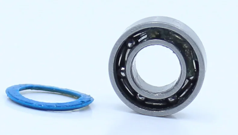 MR84RS подшипник ABEC-3(10 шт.) 4*8*3 мм миниатюрные MR84-2RS шарикоподшипники RS MR84 2RS с синим герметичным L-840DD