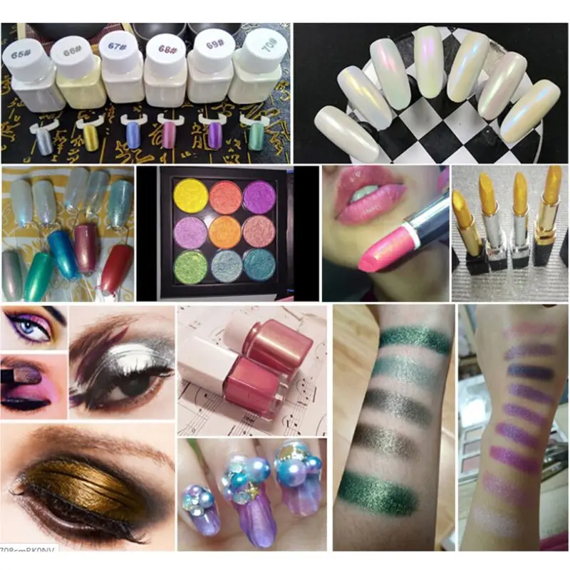 

30 Colors Glitter Powder Sequins DIY Handmade Epoxy Resin Dye Pigment Eyeshadow Cosmetic Making Supplies Slime Coloring