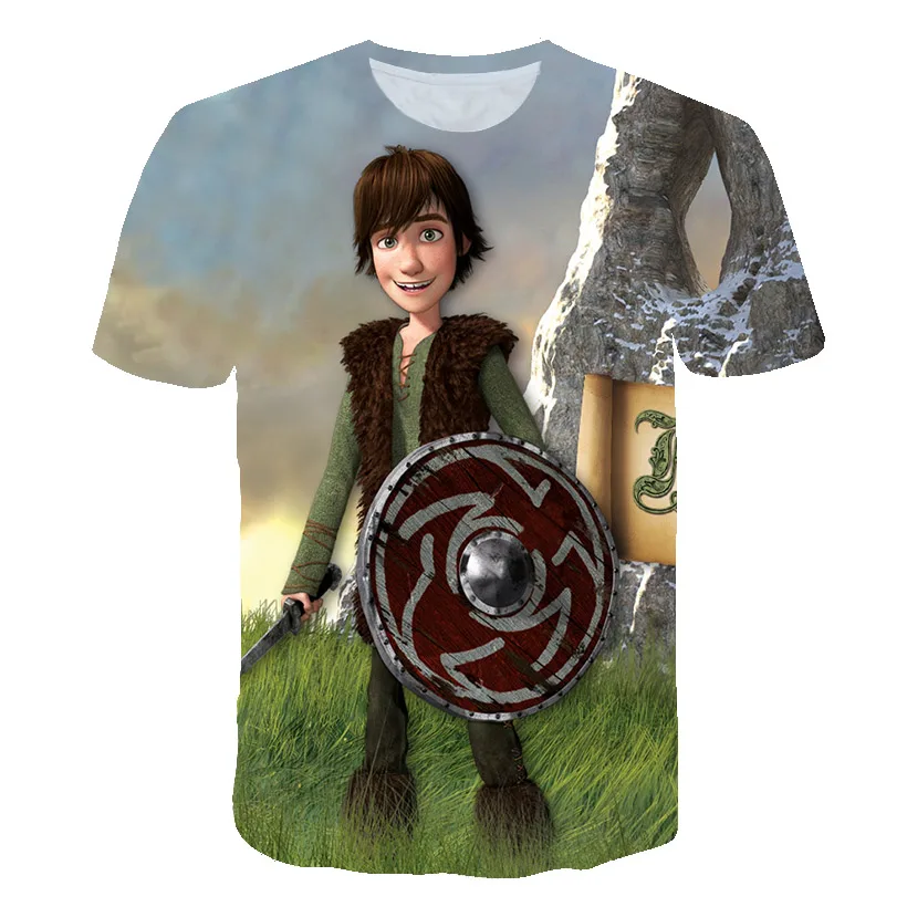 

Summer 2021 Children Fashion Brand Outdoors Sports Jogging T-Shirt Casual Loose Short Sleeve 3D Cartoon Print Sweatshirt