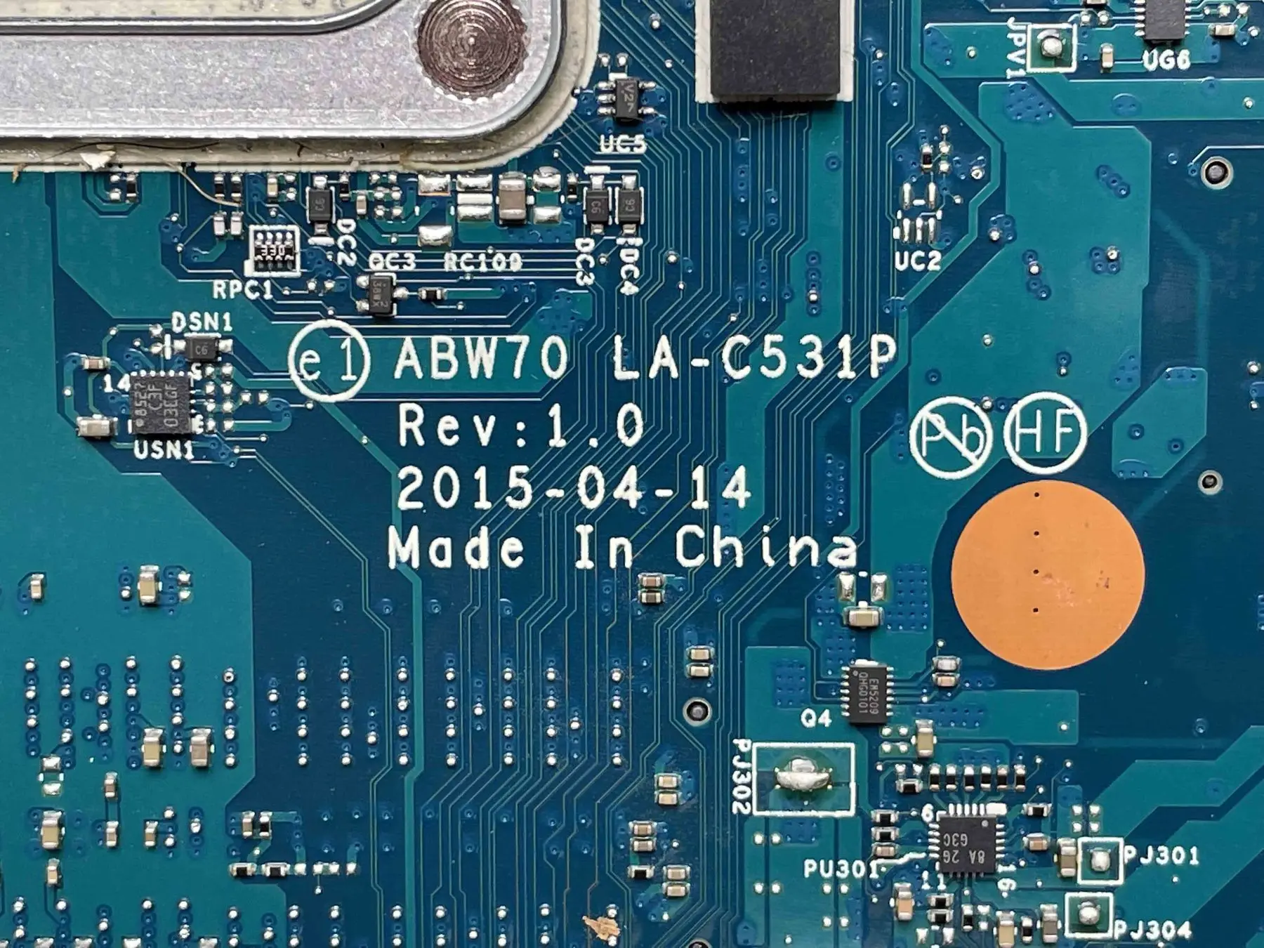 Оригинальная материнская плата для ноутбука HP 17-n LA-C531P DDR3 813681-601 системная |