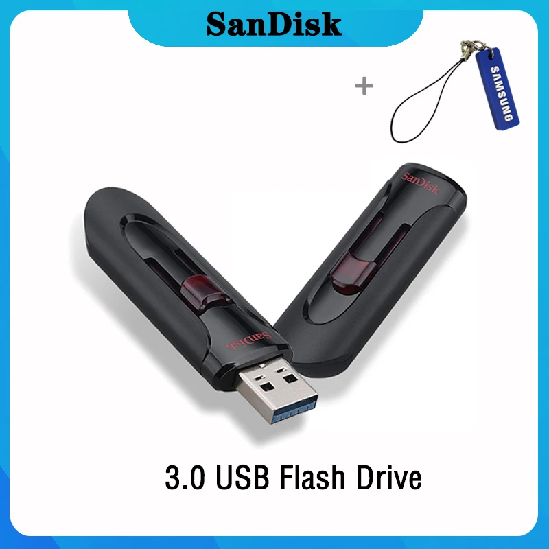 Флеш накопитель sandisk 128 Гб 64 ГБ 32 256 USB флеш 16 3 0 для телефона|USB флэш-накопители| |