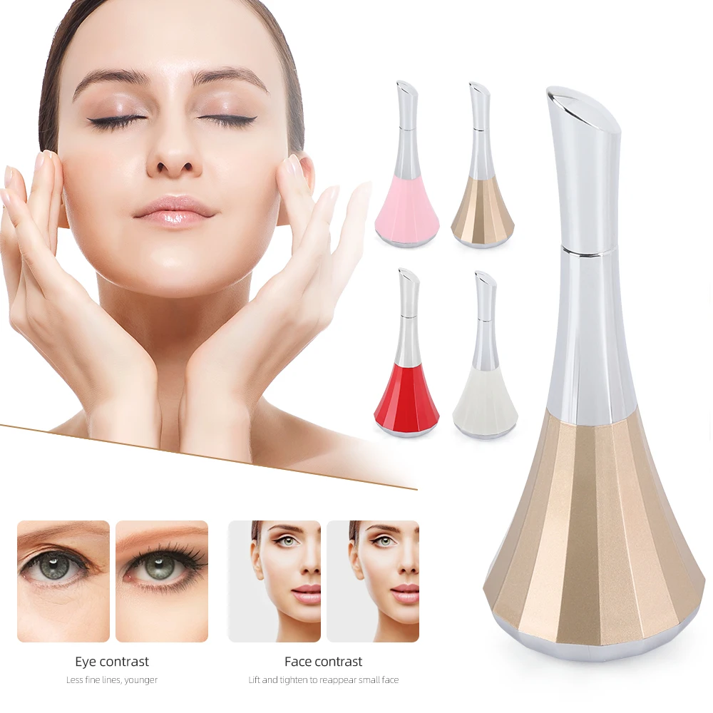 

Face Roller Microcurrent Massager Iontophoresis Beauty Instrument Skin Tightening Face Lifting Skin Rejuvenation Remove Wrinkles