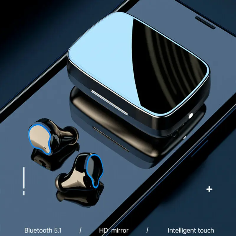 

TWS беспроводные наушники Bluetooth 5,1, наушники-вкладыши для iPhone, Samsung