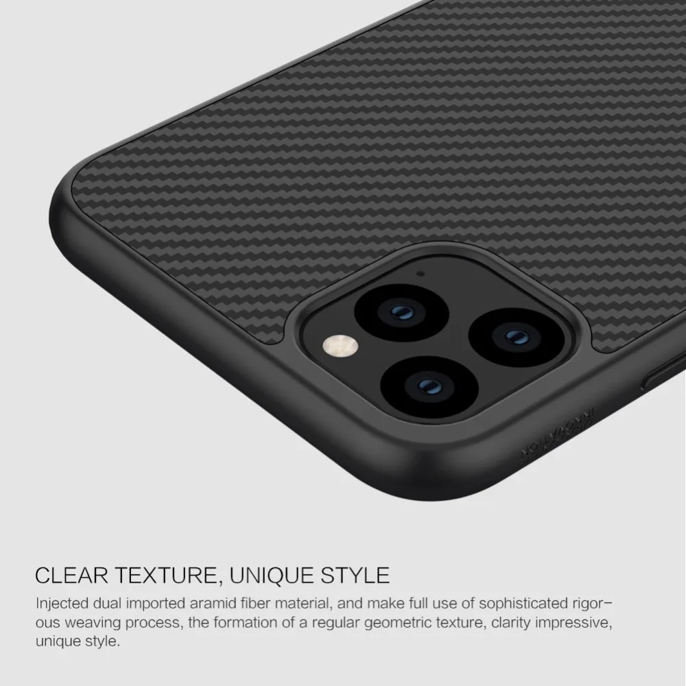 Для iPhone 11 11 Pro Max чехол для камеры Nillkin Роскошная текстура Спортивная Силиконовая задняя крышка Camshield для iPhone 11 Pro Max чехол для телефона