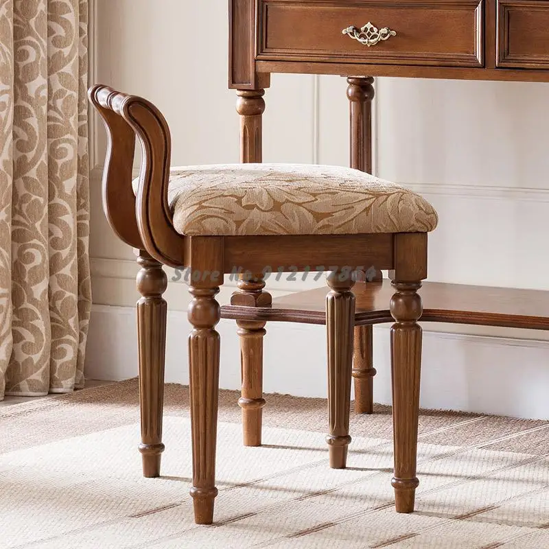 Туалетный столик со спинкой мягкая сумка настольный стул в европейском стиле