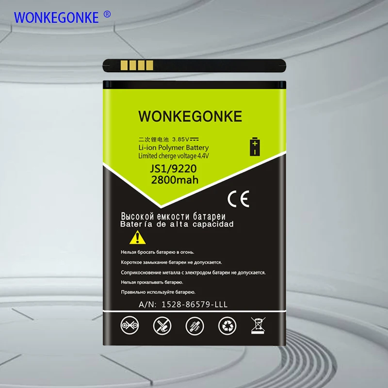 WONKEGONKE JS1 J S1 для Blackberry Curve 9310 9315 9320 9220 мобильный телефон аккумулятор|Аккумуляторы