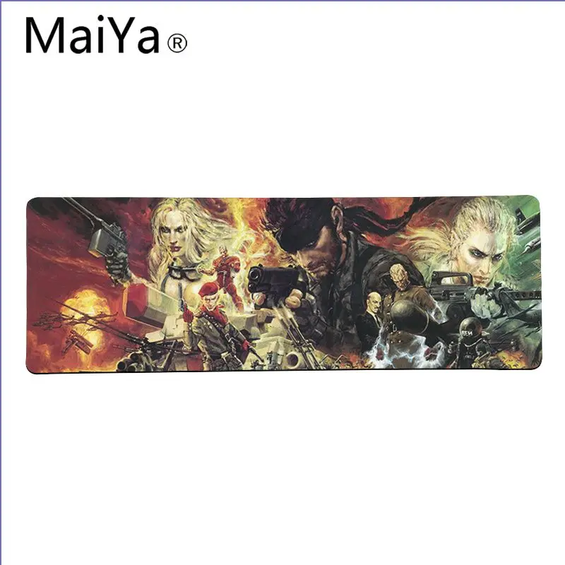 Высококачественный металлический прочный игровой коврик для мыши Maiya ноутбука