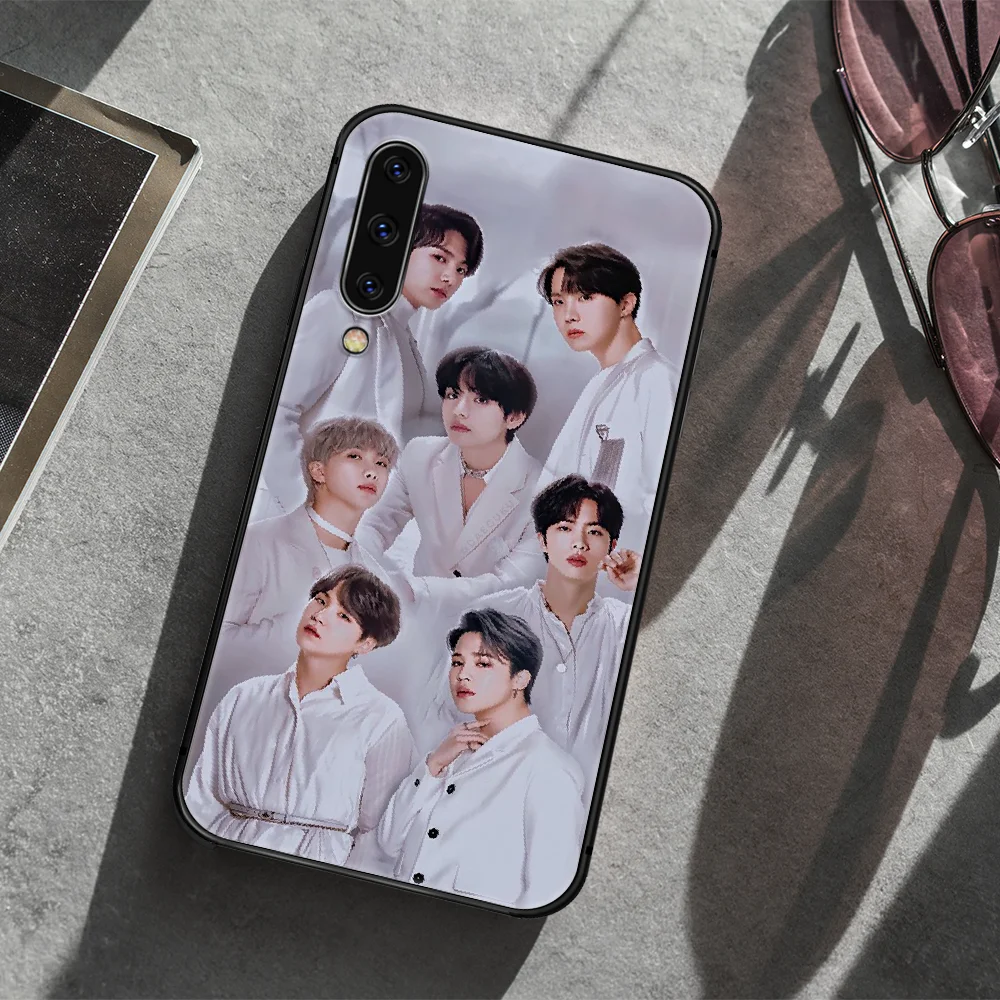 

Bangtan Boys KPOP Phone Case Cover For Samsung Galaxy A10 A11 A20 E A21 A21S A30 A40 A41 A50 A51 A70 A71 A81 black Coque 3D