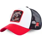 Белая сетчатая шляпа Rocket Raccoon, летняя бейсболка для женщин и мужчин, яркая мультяшная Прямая поставка