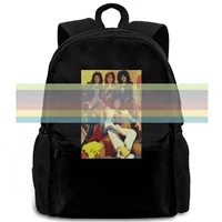 queen old school adult early glam band pic white new official band merch new women men backpack laptop travel school adult