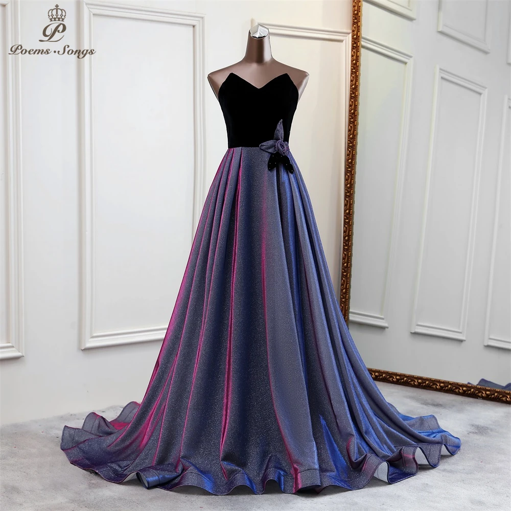 Элегантное вечернее платье красивые вечерние платья сексуальное без бретелек