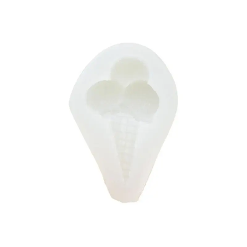 

Ice cream Cones Soap Mold Silicone Resin Mold Cake Decor Mould Art Craft Tools 62KE