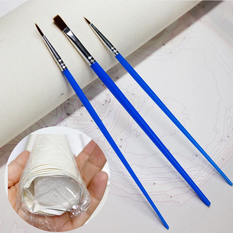 Картина по номерам на заказ фото Ручная роспись холст Масляные картины Рисование