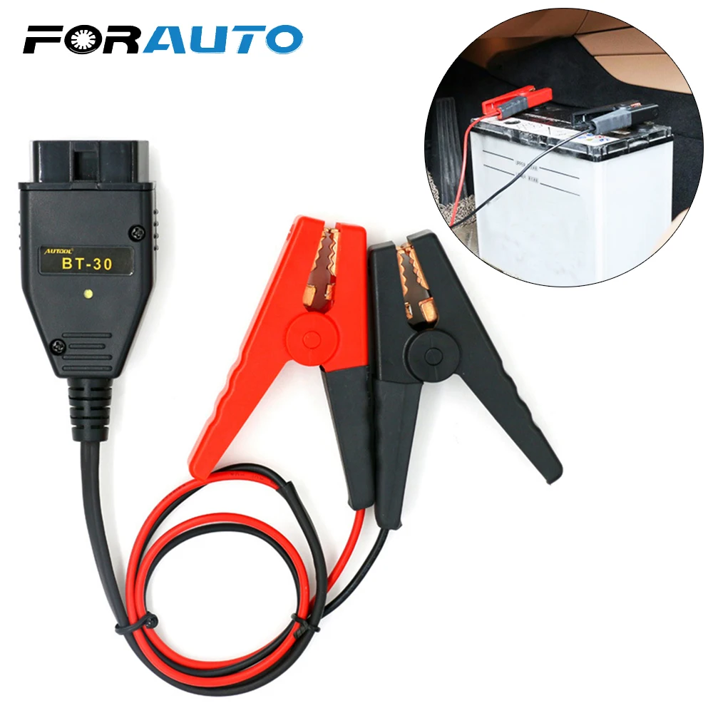 Автомобильная линия аккумуляторов FORAUTO аварийный кабель с зажимом перемычки