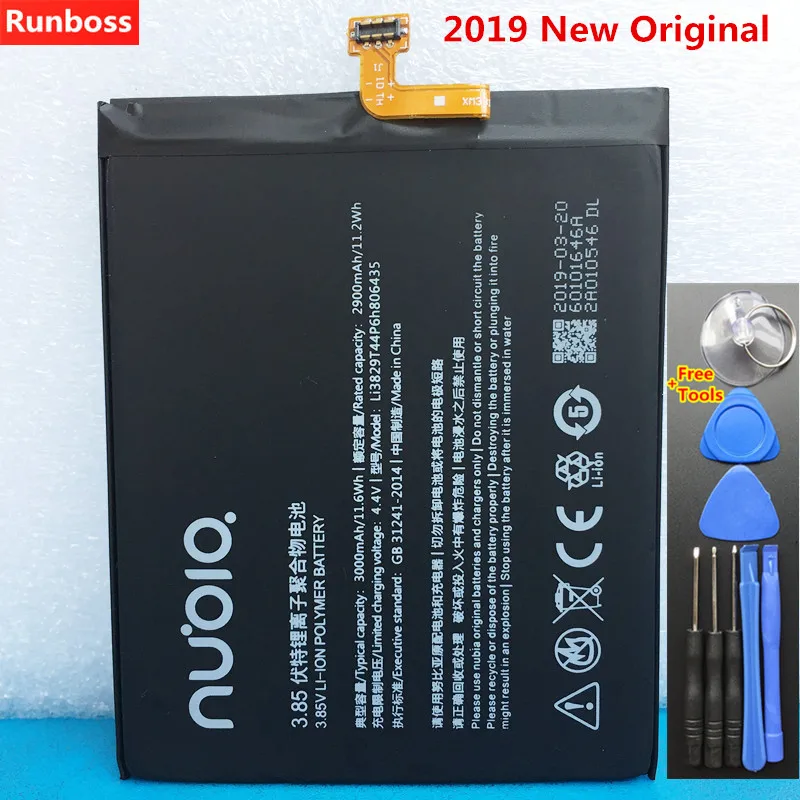 Li3829T44P6h806435 3000 мАч аккумулятор для zte Nubia M2 Lite NX573J литий-ионный встроенный аккумулятор для мобильного телефона