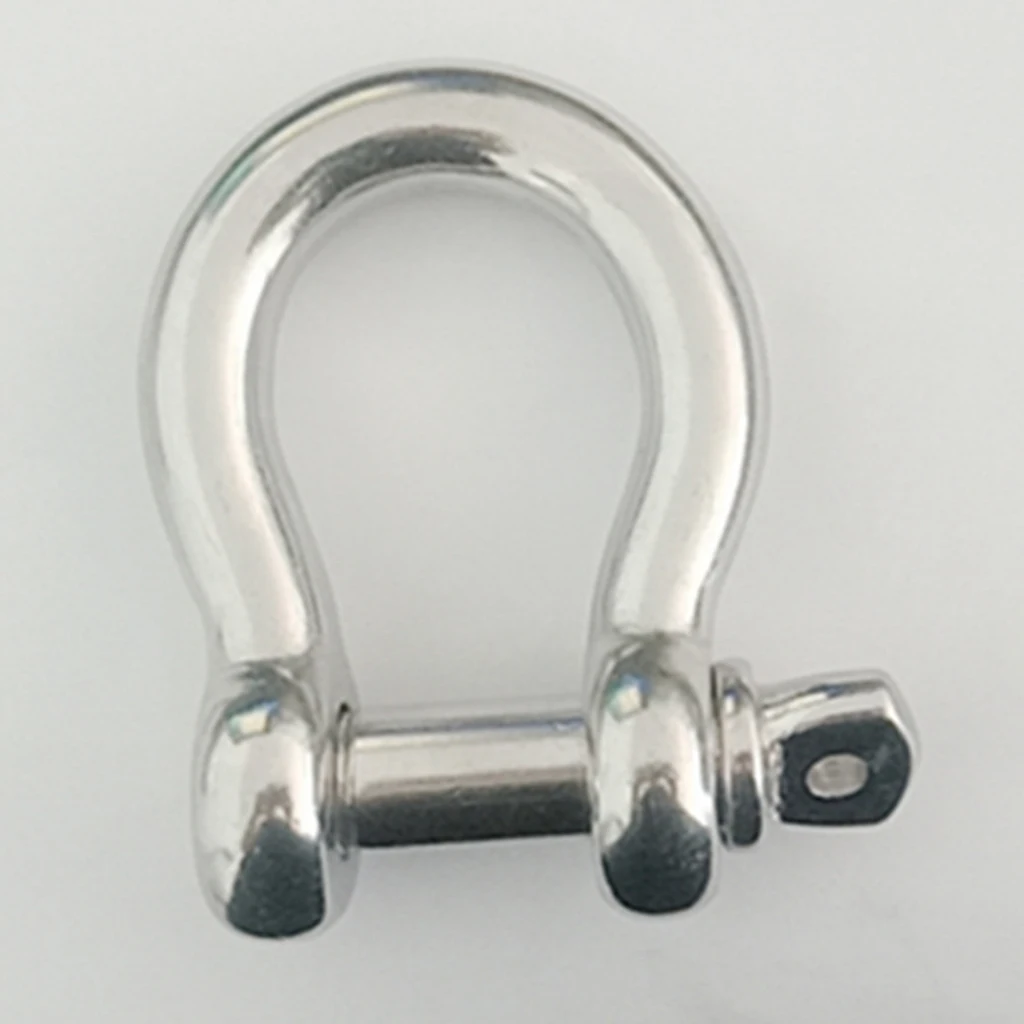 

316 Stainless Steel D Bow Shackle Pin Joint Connect Anchor Buckle, 1inch