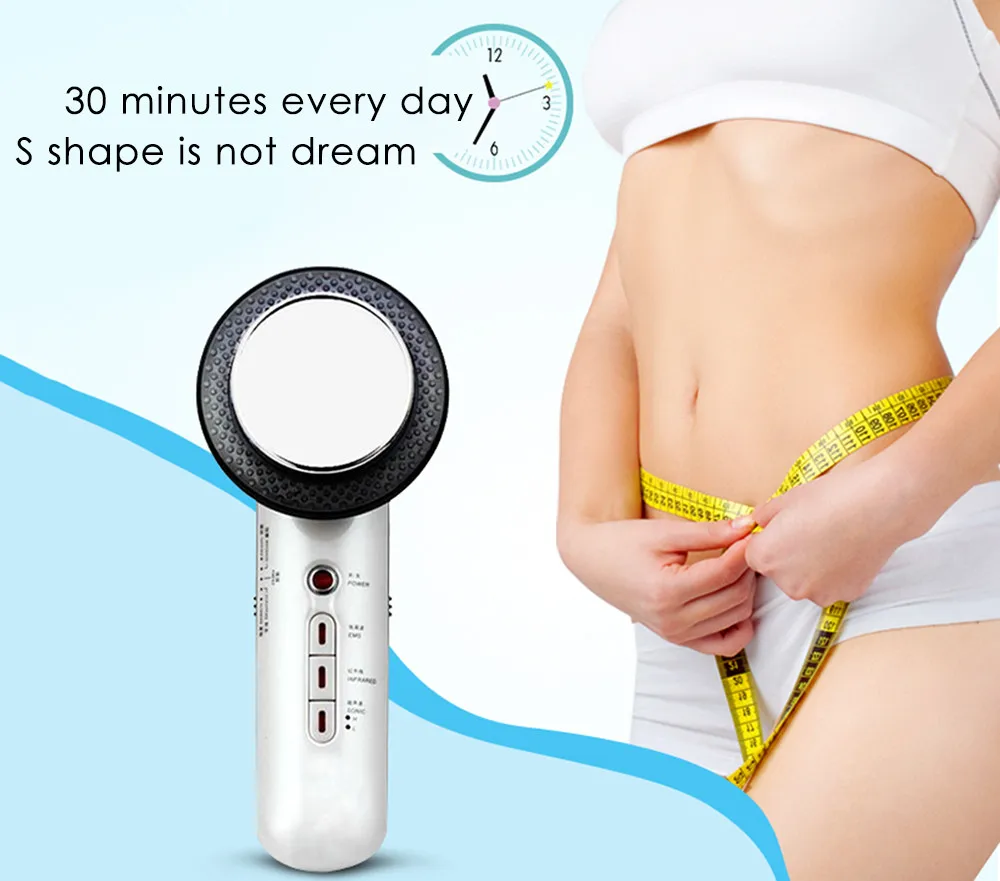 Дропшиппинг 3 в 1 ультразвуковой кавитационный ems инфракрасный массажер для