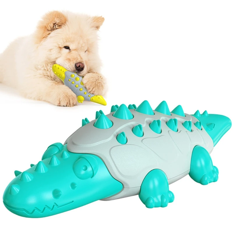 

Игрушки для собак, пластиковая прочная жевательная игрушка «Аллигатор», жевательная игрушка, устойчивая к укусам, Прорезыватель для еды