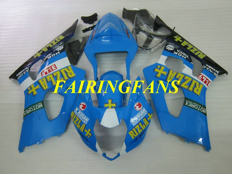 Литьевая пресс форма Обтекатели Кузов для GSXR1000 2003 2004 GSX R1000 K3 03 04 GSXR 1000 ABS Комплект