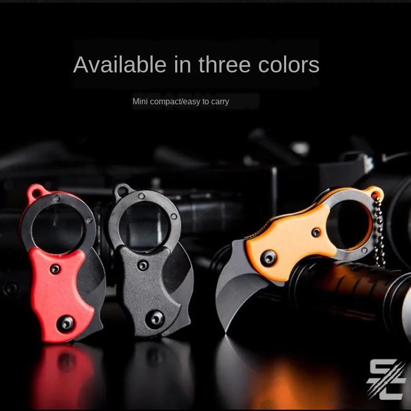 Ожерелье с ключами орла нож коготь креативный мини для улицы керамбит карманный