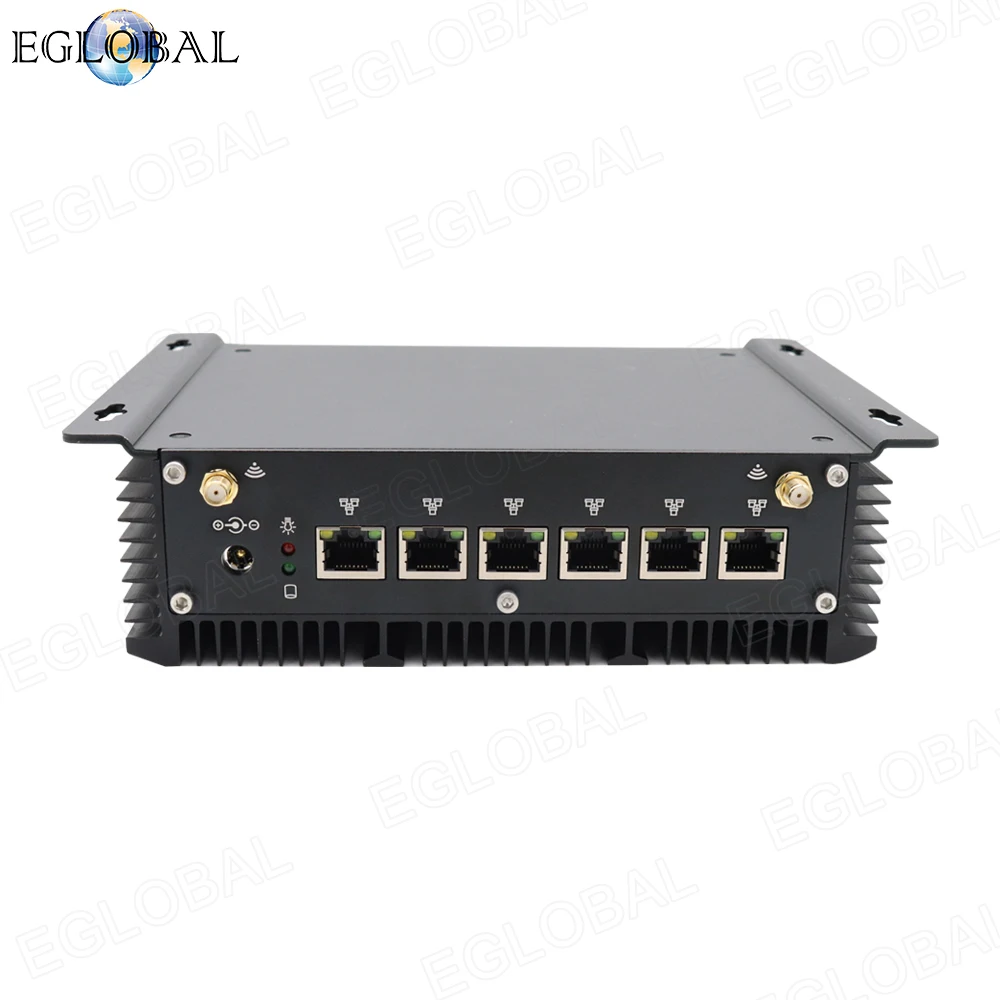 6 * Intel Lan безвентиляторный мини-ПК Core i5 7267U I3 7167U маршрутизатор брандмауэра Pfsense