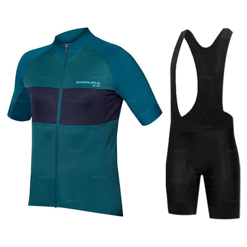

Raudax Cycling Jersey Set New Summer Short Sleeve Bicycle Cycling Clothing Ropa Ciclismo Hombre Breathable Mtb Bike Cycling Suit